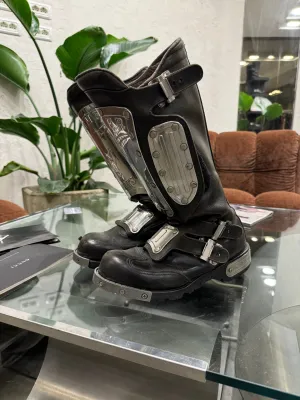 1990s Kadoya armored biker boots