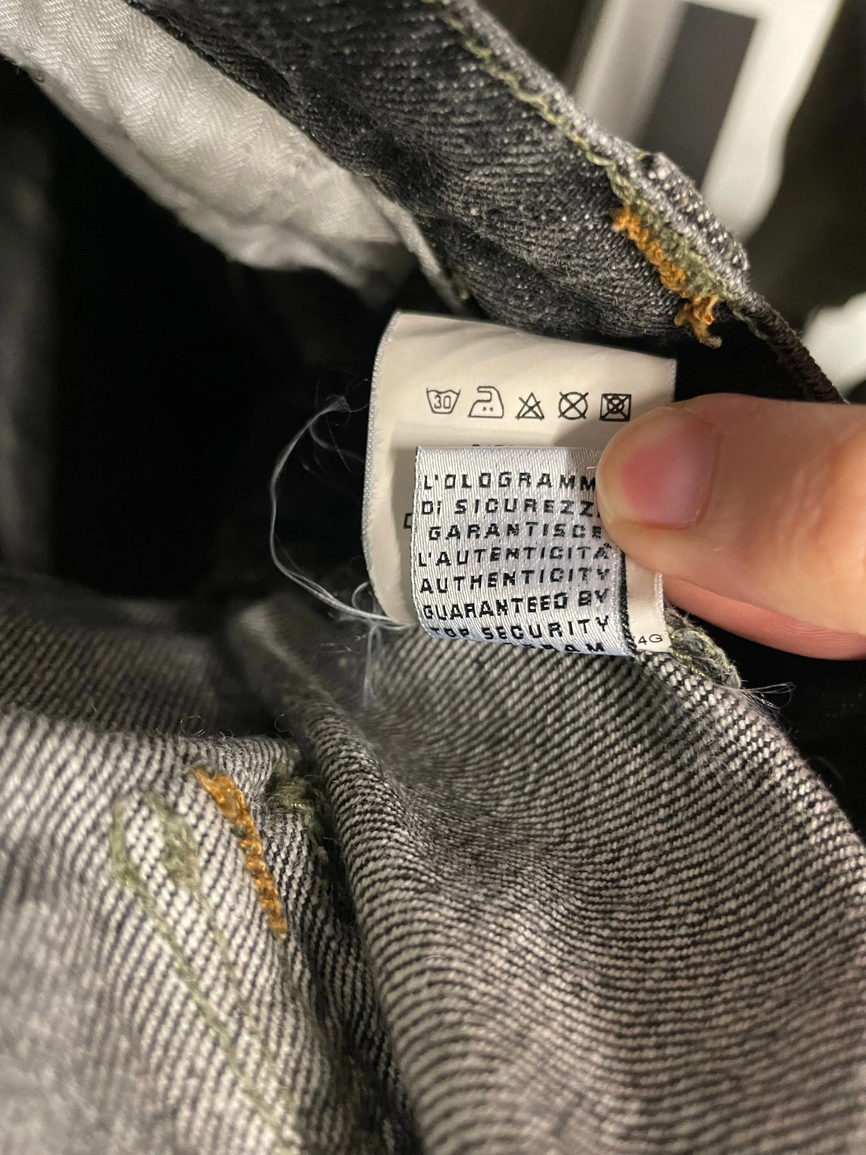 2000s Dolce & Gabbana heavy weight cargo pants
