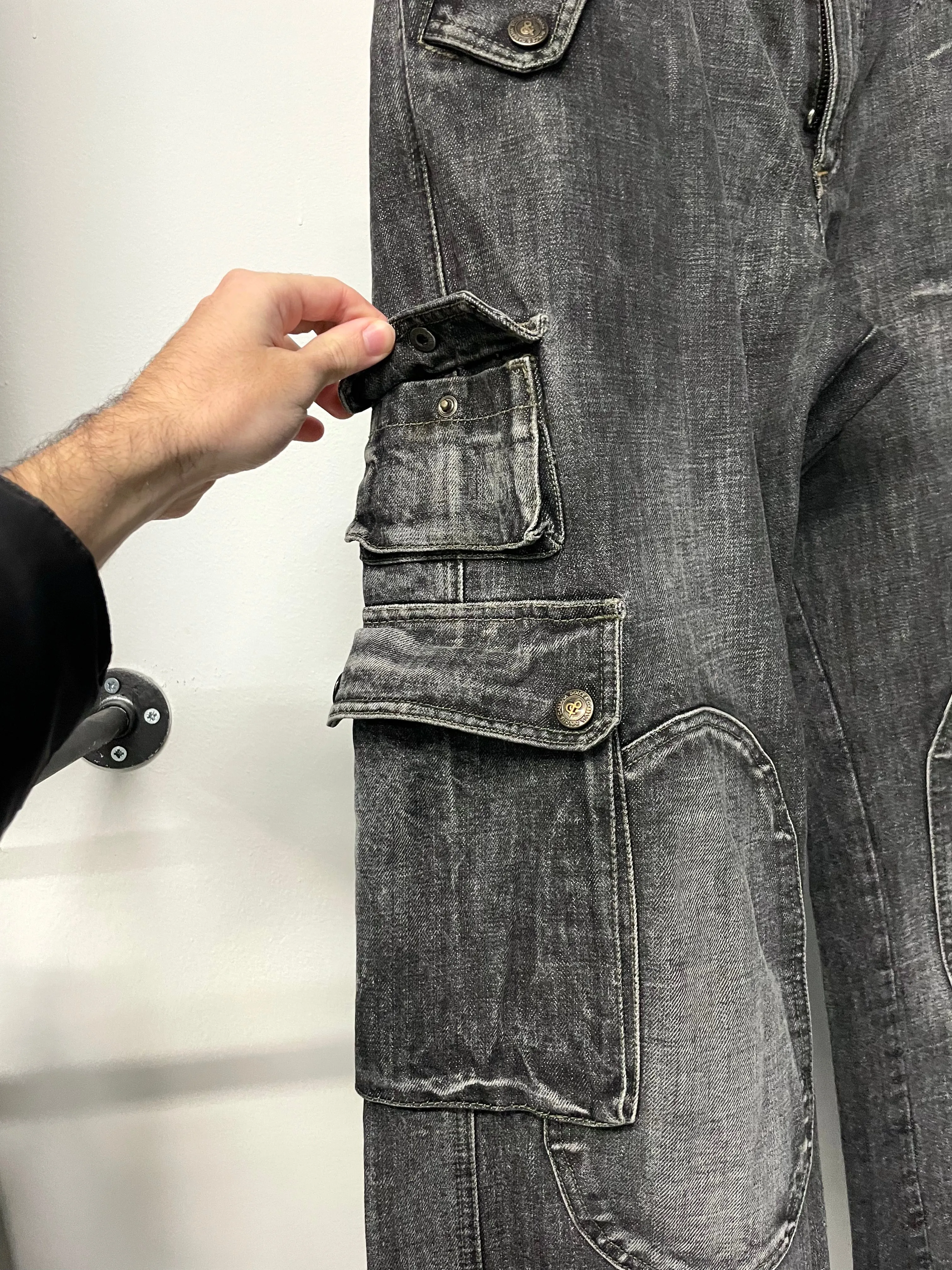 2000s Dolce & Gabbana heavy weight cargo pants