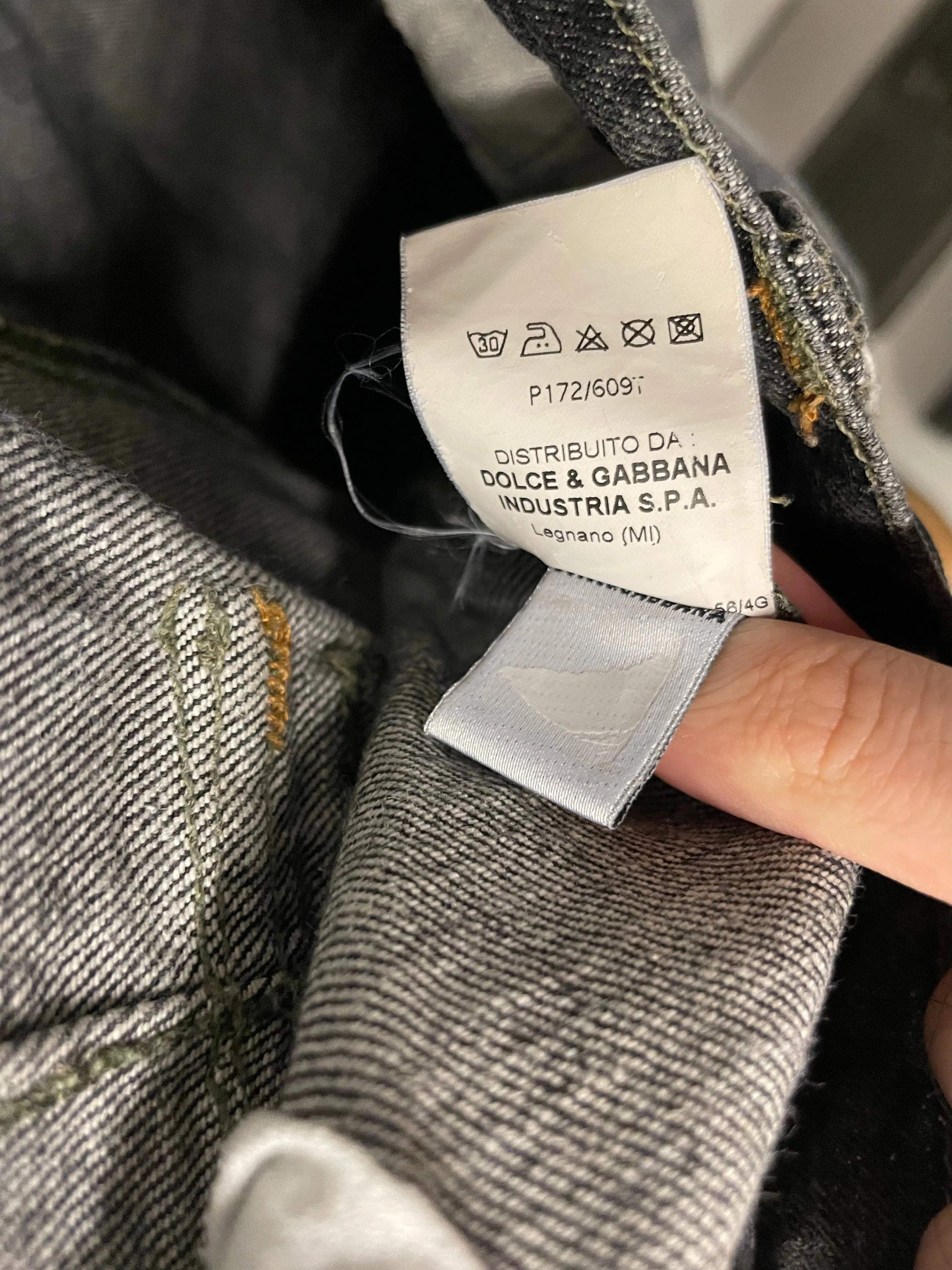 2000s Dolce & Gabbana heavy weight cargo pants