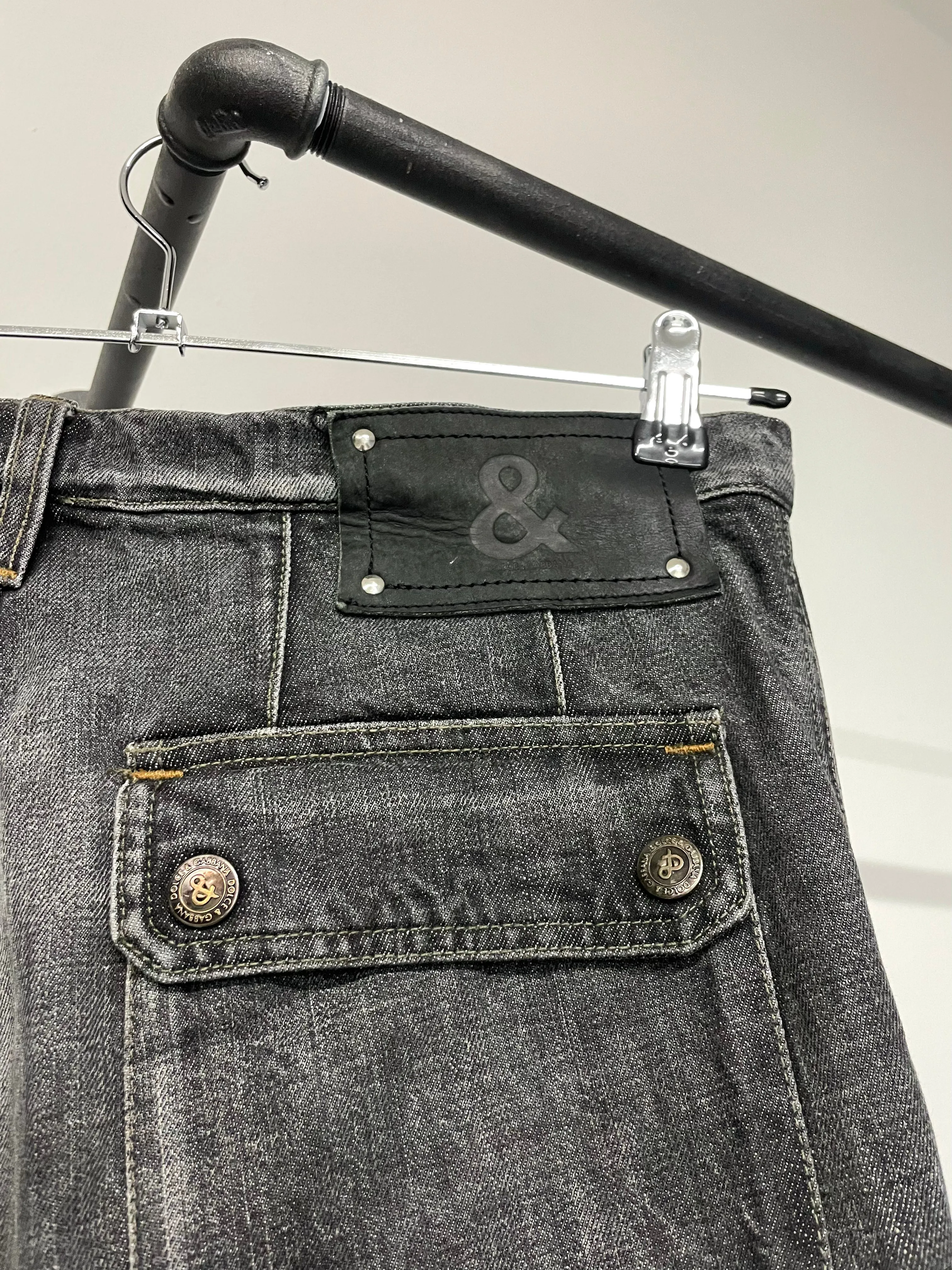 2000s Dolce & Gabbana heavy weight cargo pants