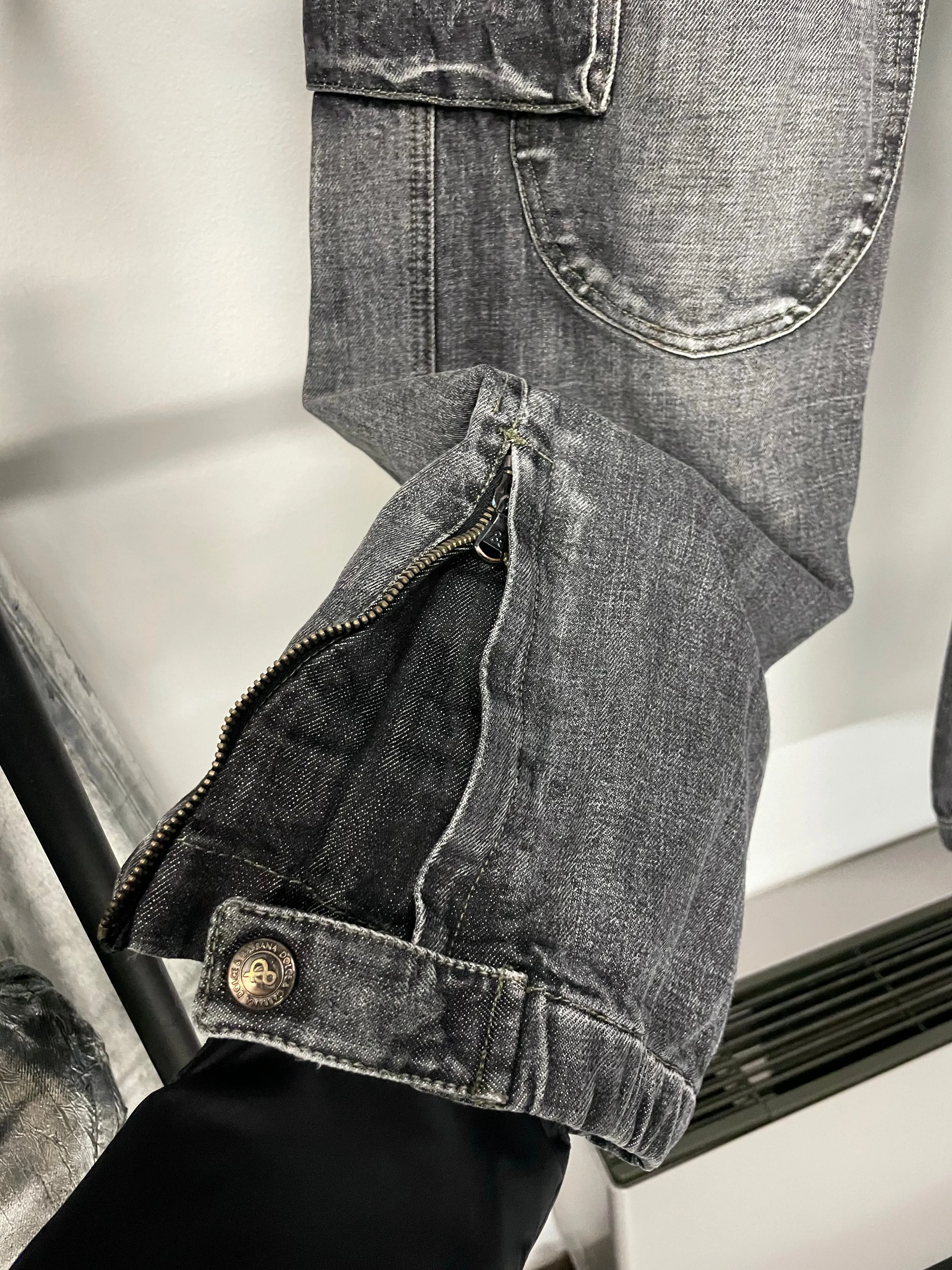 2000s Dolce & Gabbana heavy weight cargo pants