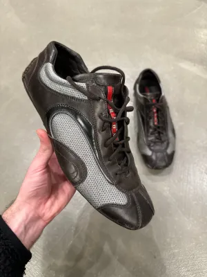 2000s Prada vintage leather sneakers