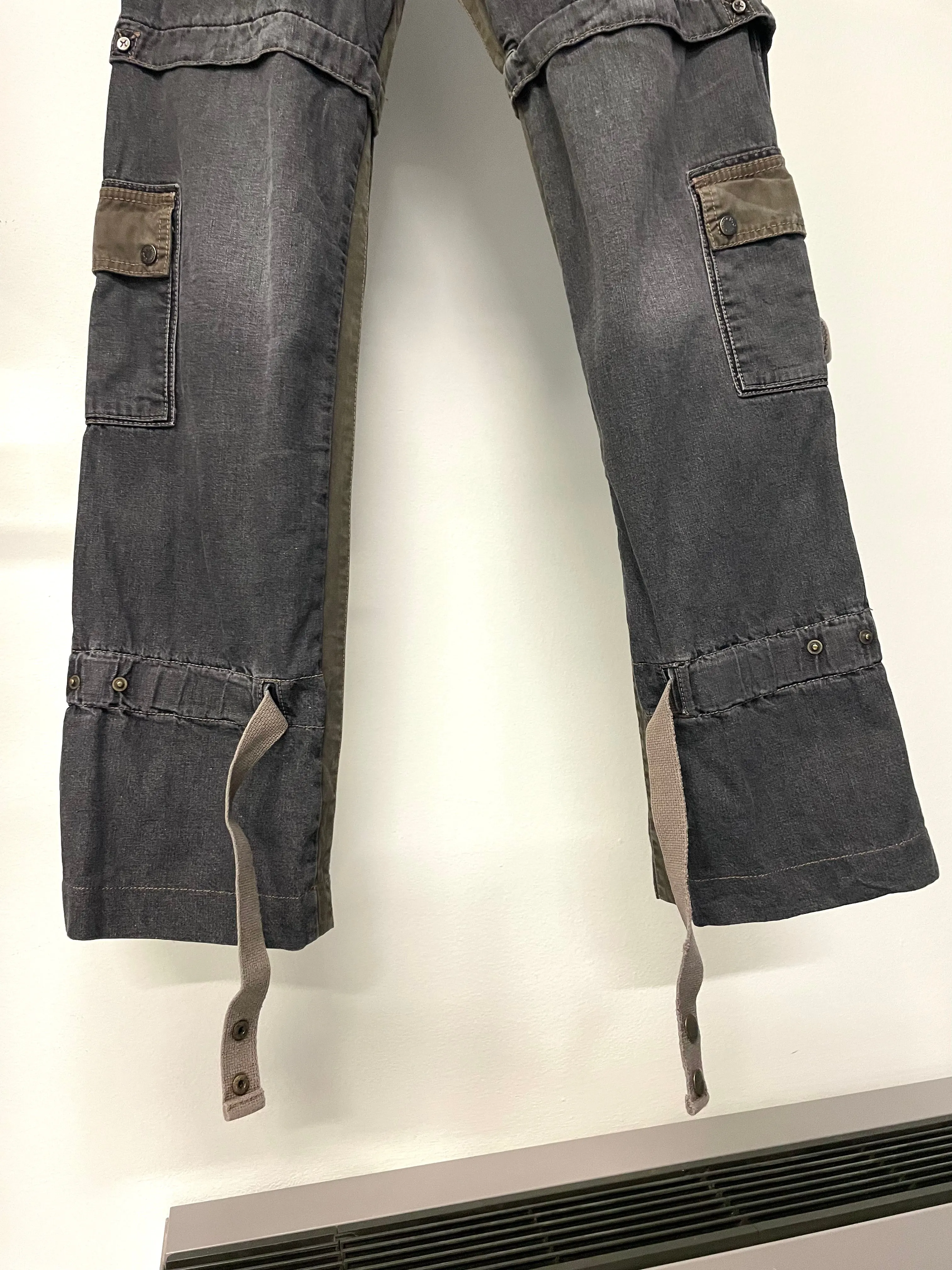 2004 Dolce & Gabbana bondage cargo pants