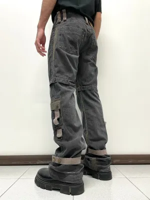 2004 Dolce & Gabbana bondage cargo pants