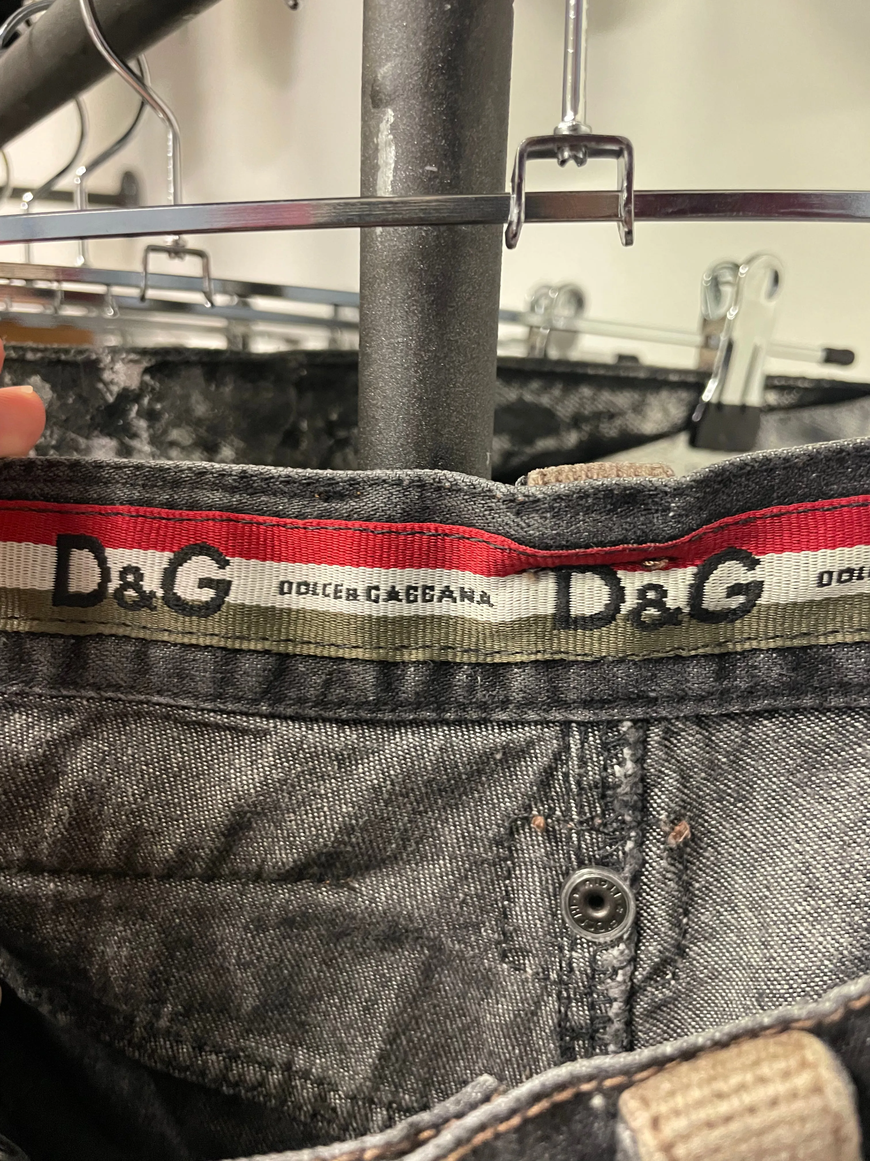 2004 Dolce & Gabbana bondage cargo pants