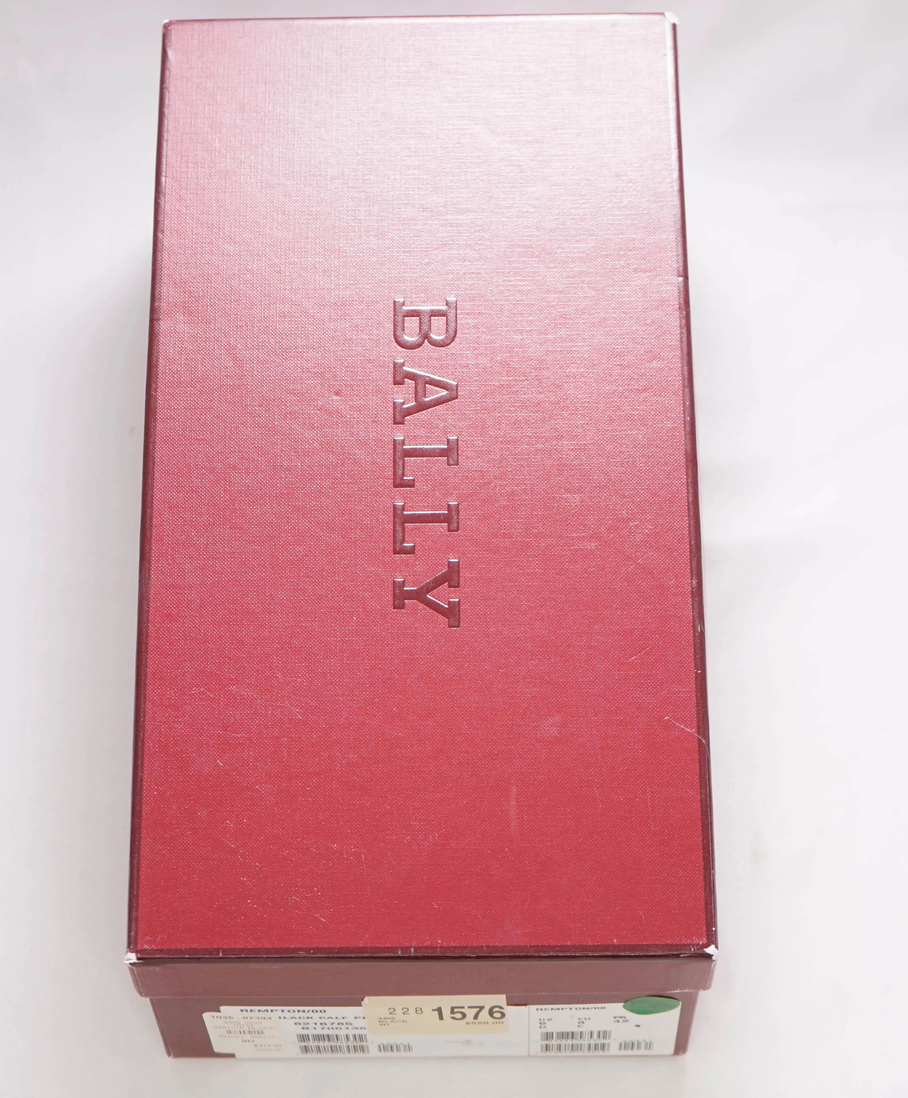 $580 BALLY - "REMPTON" Black Double Monk Sleek Sole Loafers - 9 D US