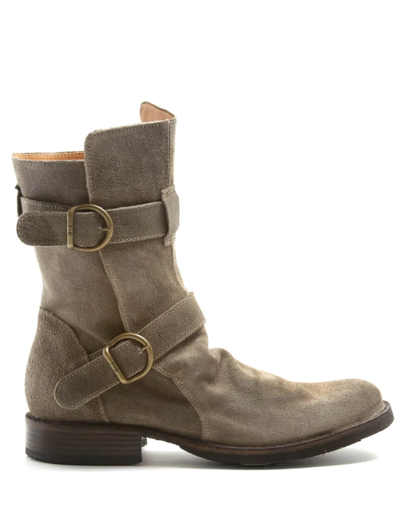 713 Taupe Suede Boots