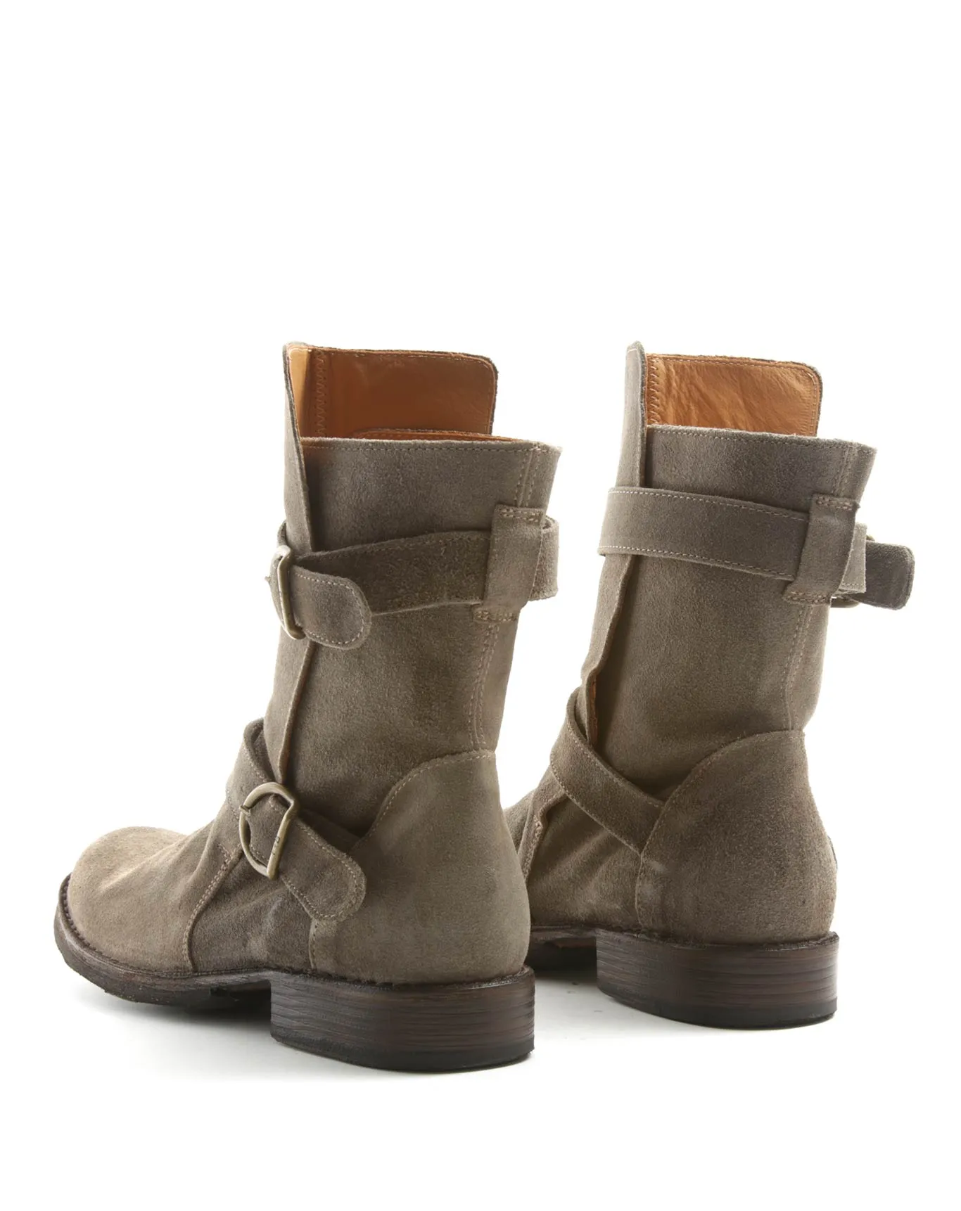 713 Taupe Suede Boots