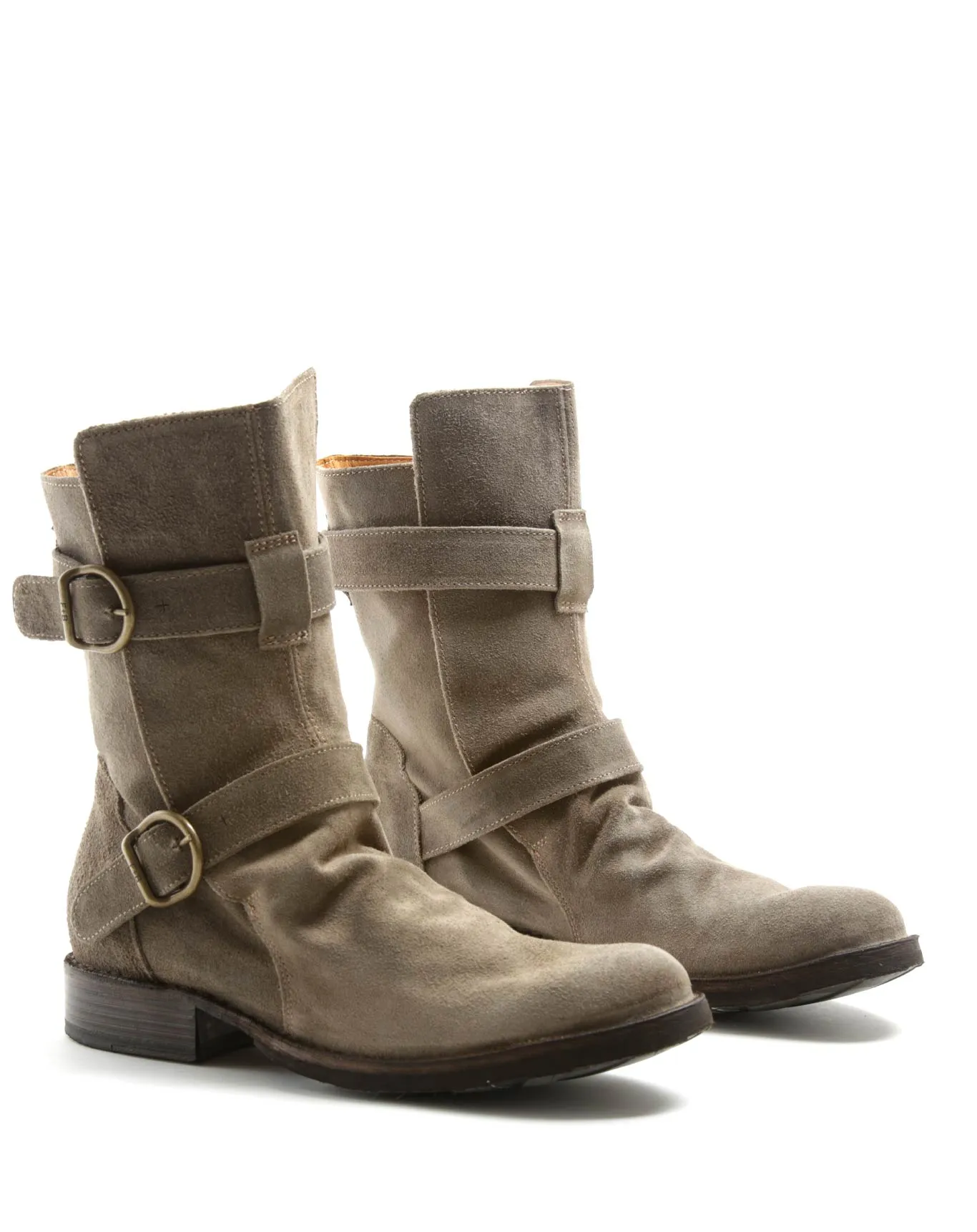 713 Taupe Suede Boots