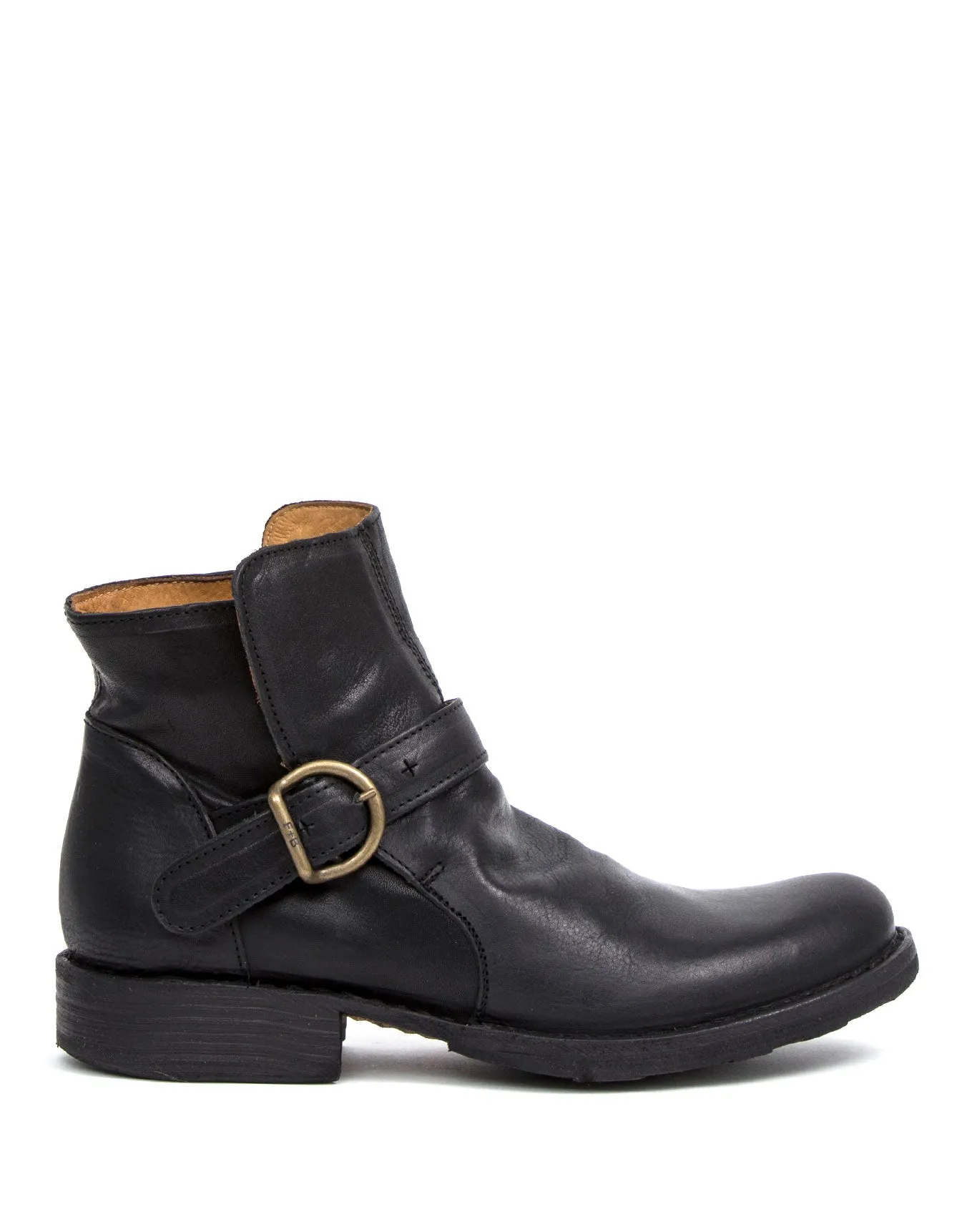 752 Black Leather Boots