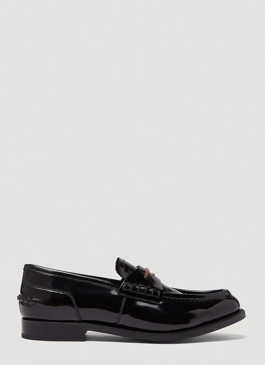 Alexander Wang Carter Logo Loafers