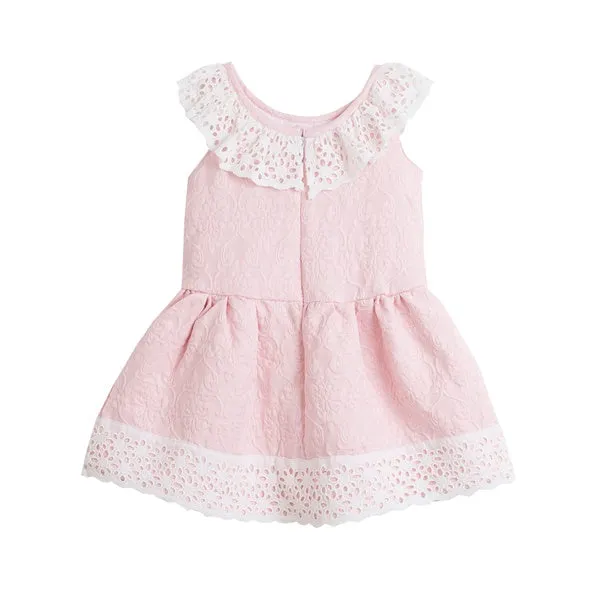 'Angelica' Baby Pink Girl's Dress