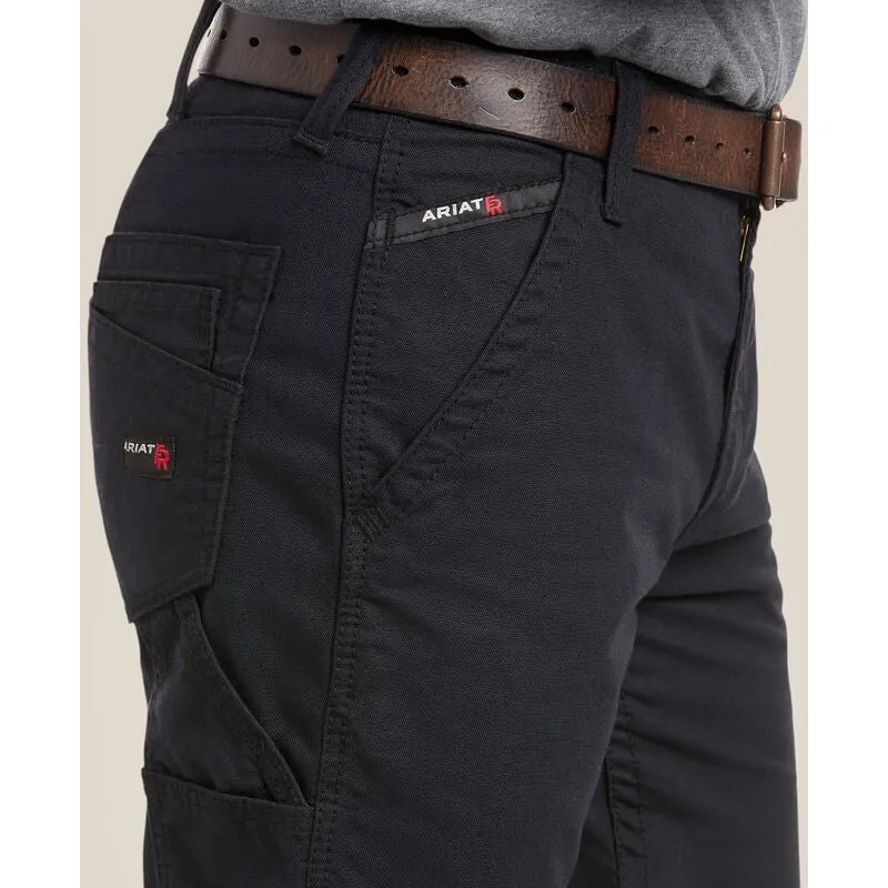 Ariat Men's Flame Resistant M4 Relaxed Workhorse Boot Cut Pant Black - 10023465