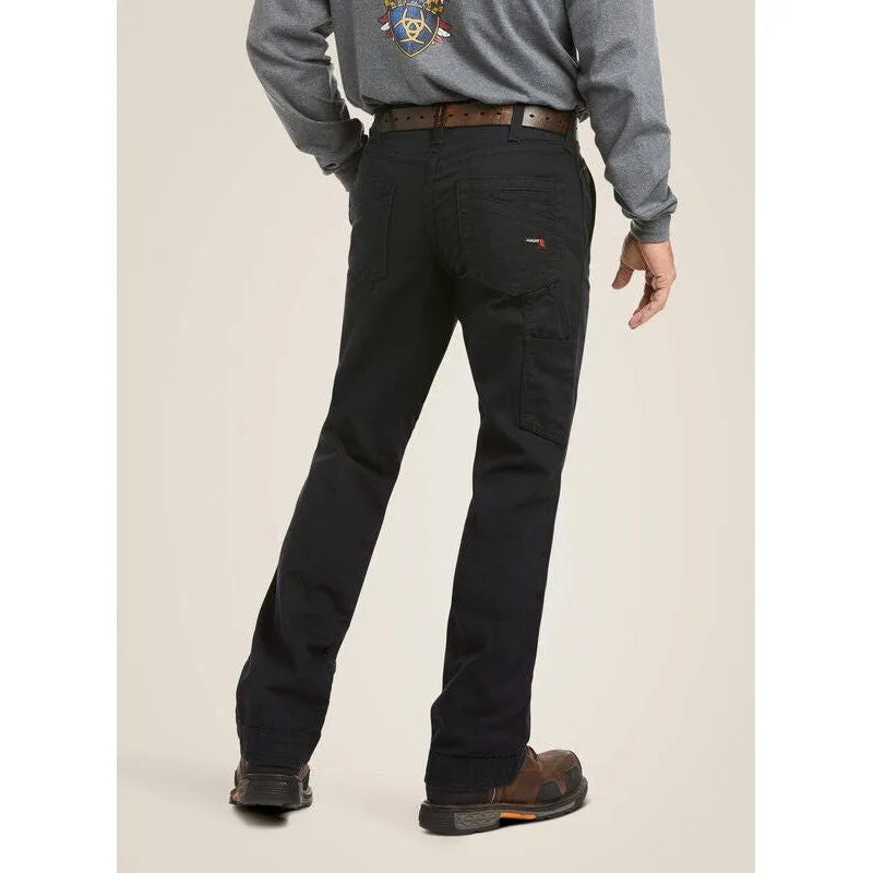 Ariat Men's Flame Resistant M4 Relaxed Workhorse Boot Cut Pant Black - 10023465
