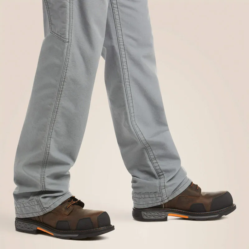 Ariat Men's Flame Resistant M4 Relaxed Workhorse Boot Cut Pant Gray - 10017226