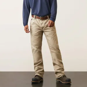 Ariat Men's Flame Resistant M4 Relaxed Workhorse Boot Cut Pant Khaki - 10017227