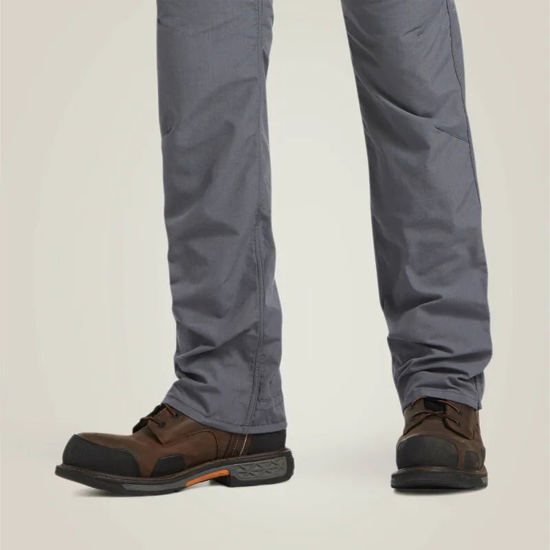 Ariat Men's Flame Resistant M5 DuraLight Ripstop Stackable Leg Pant Grey - 10039285