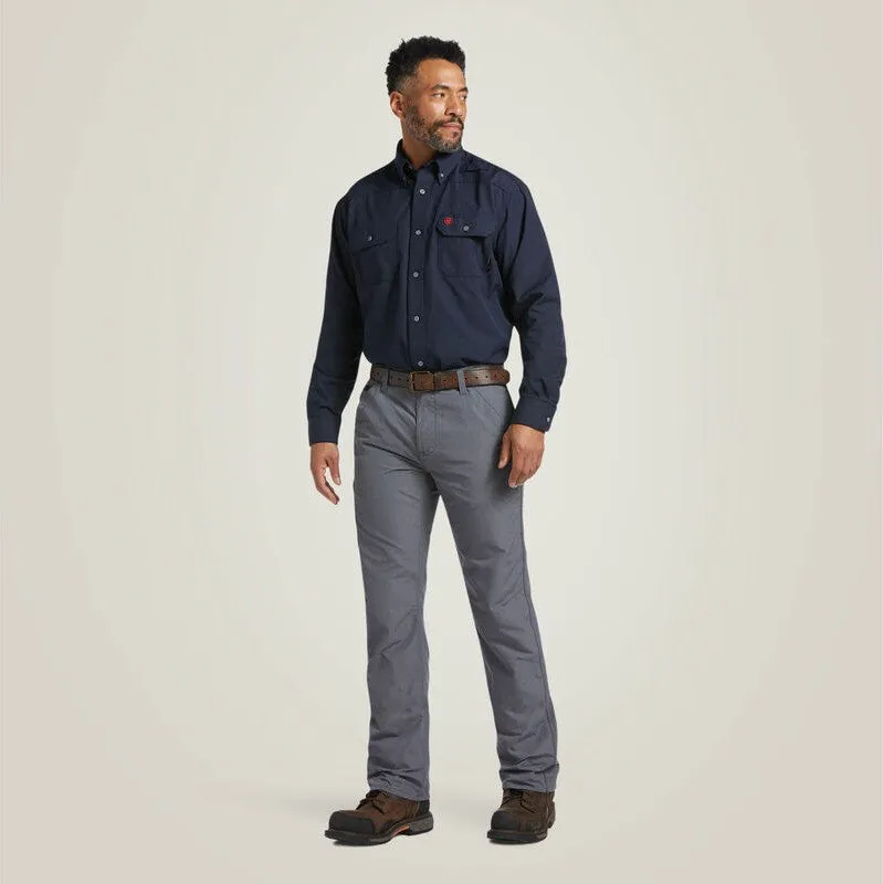 Ariat Men's Flame Resistant M5 DuraLight Ripstop Stackable Leg Pant Grey - 10039285