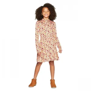 Art Class Girls' Long Sleeve Mock Neck Fit and Flare Dress