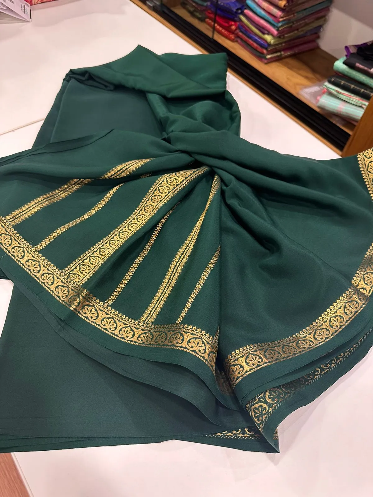 Attractive Pure Mysoore Silk Saree