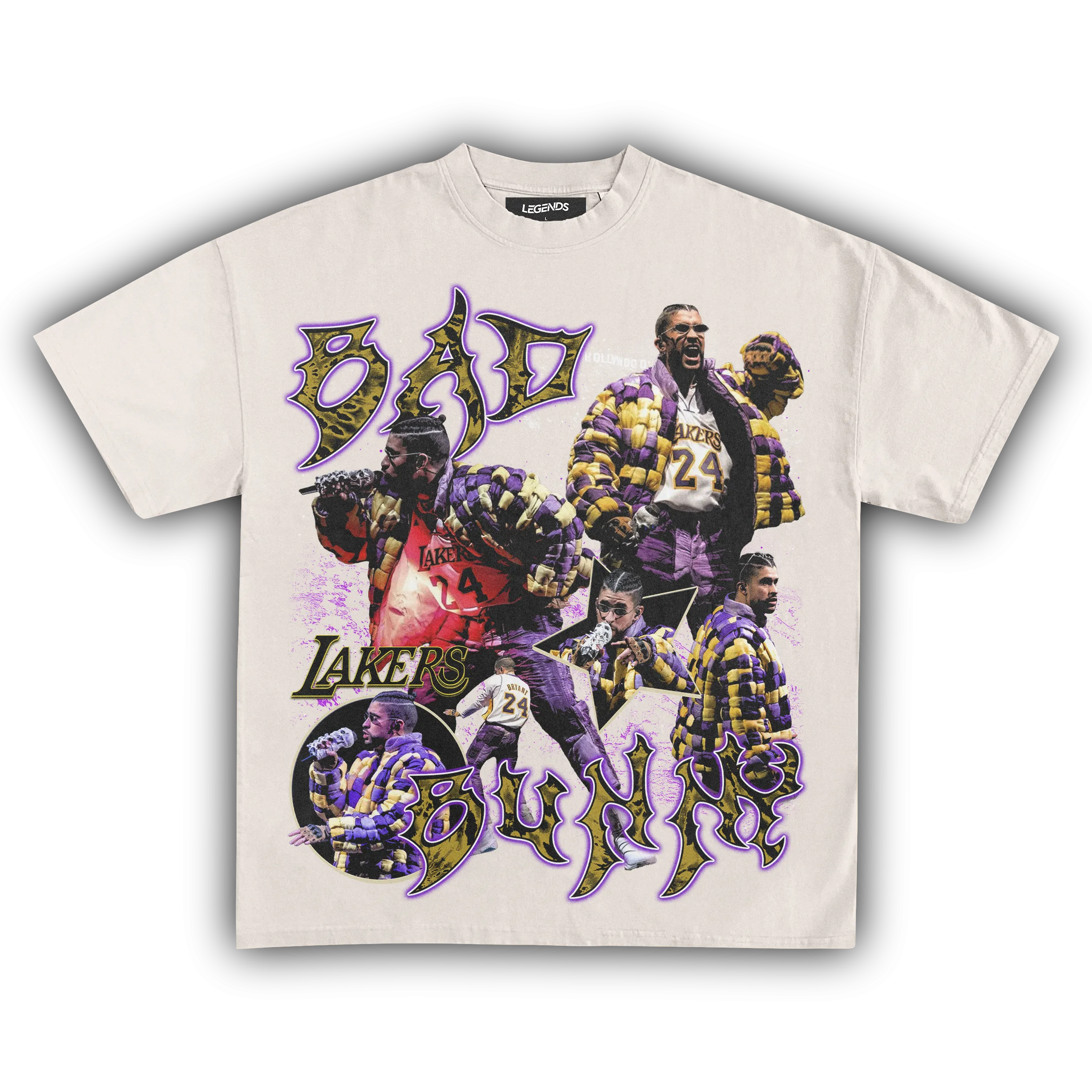 BAD BUNNY LAKERS TEE