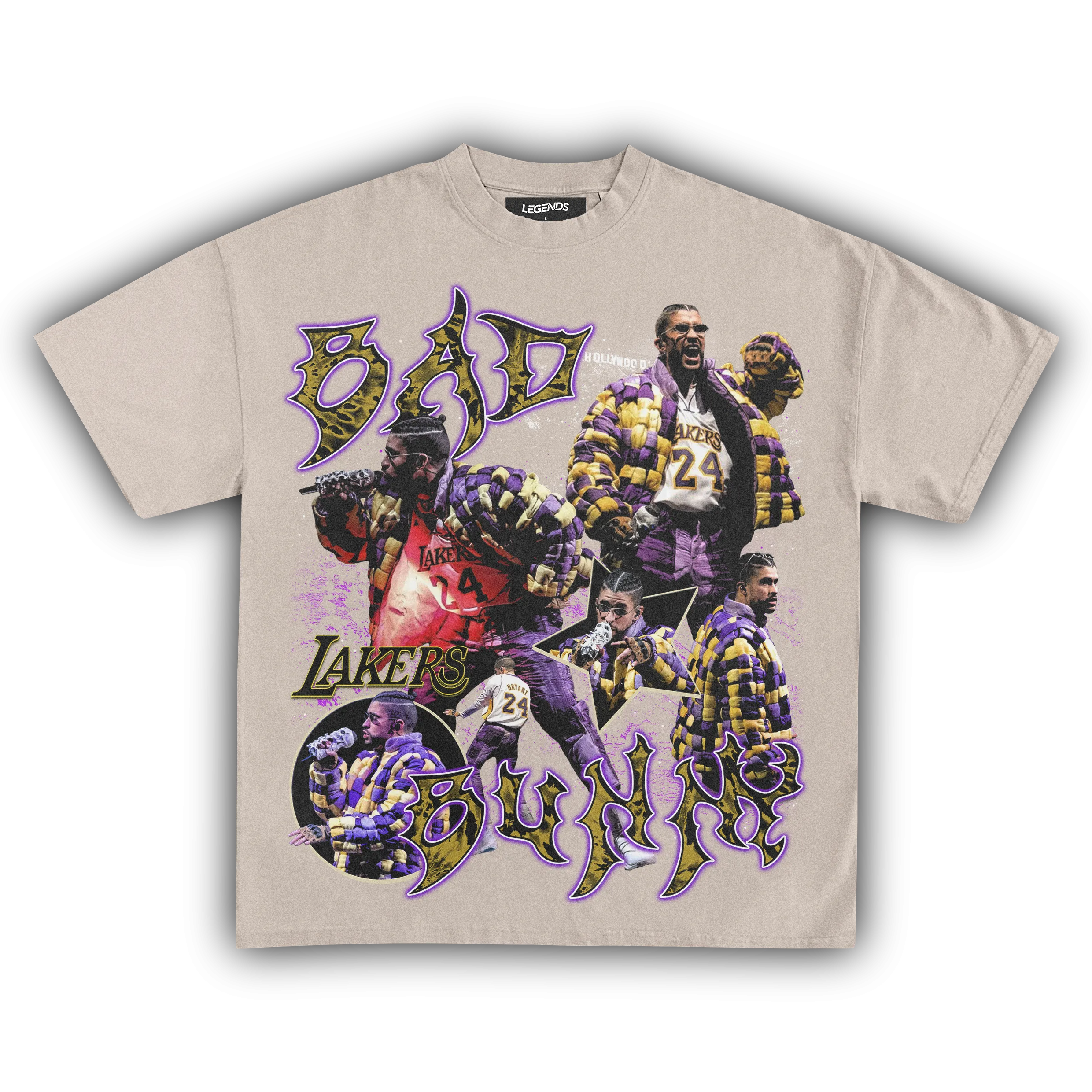 BAD BUNNY LAKERS TEE