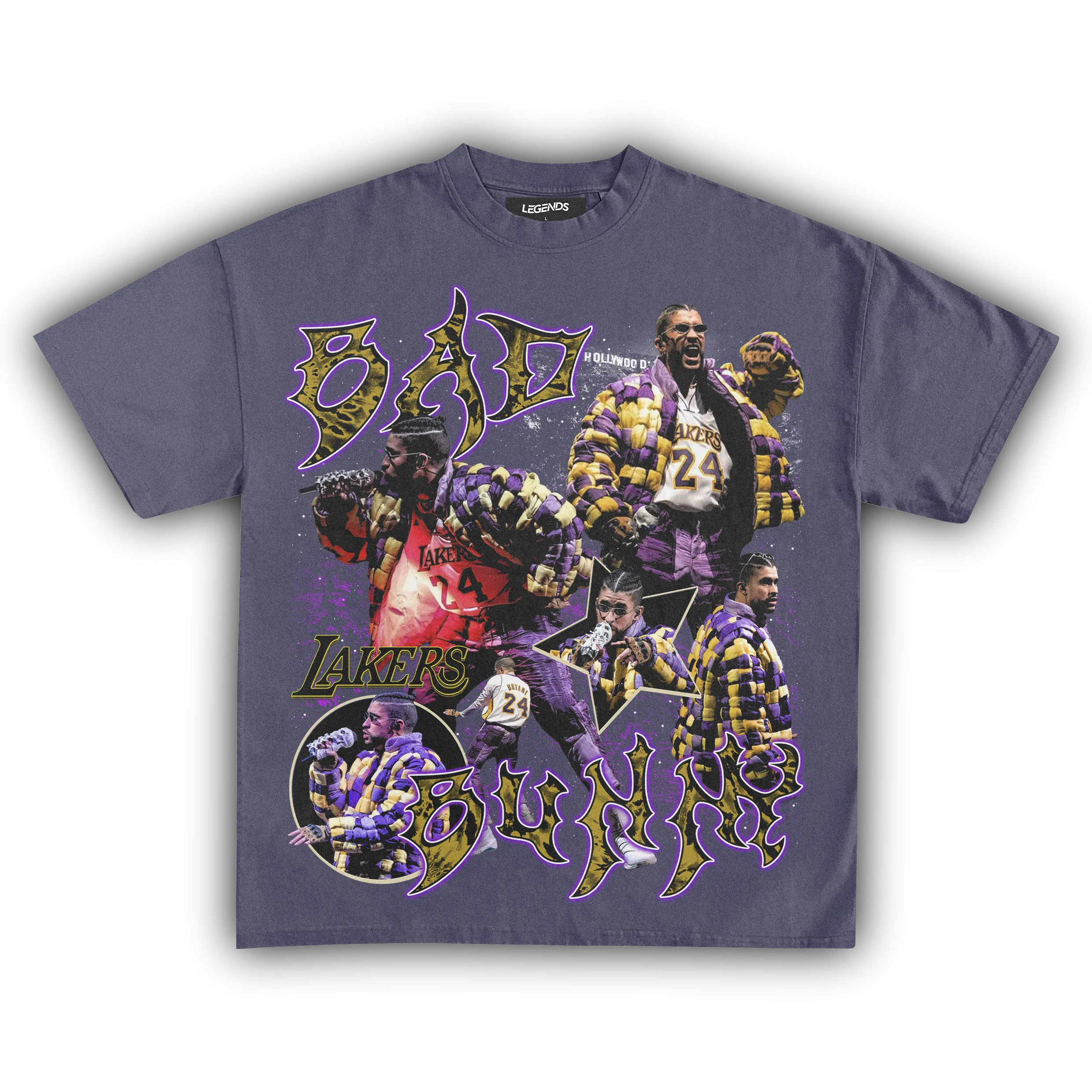 BAD BUNNY LAKERS TEE
