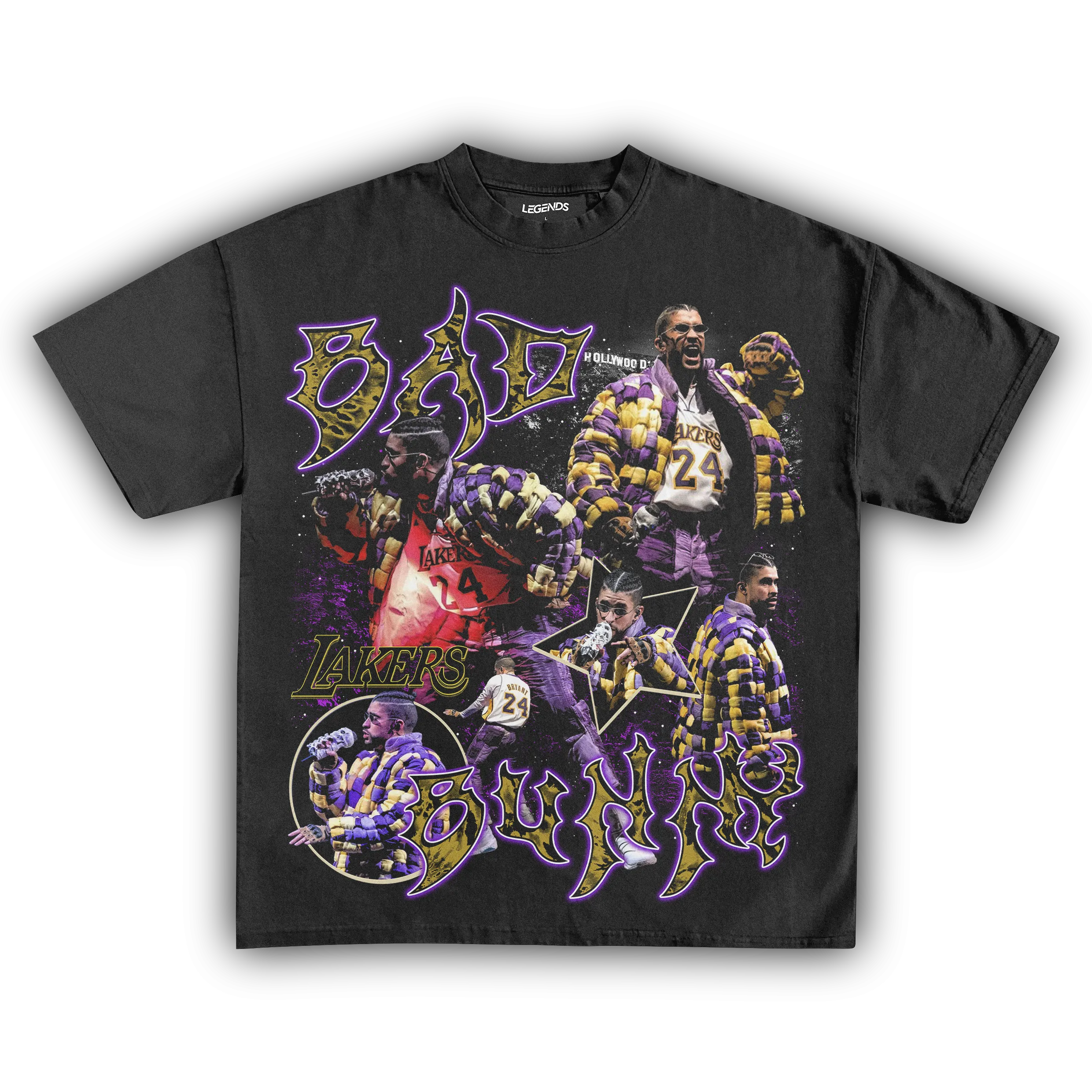 BAD BUNNY LAKERS TEE