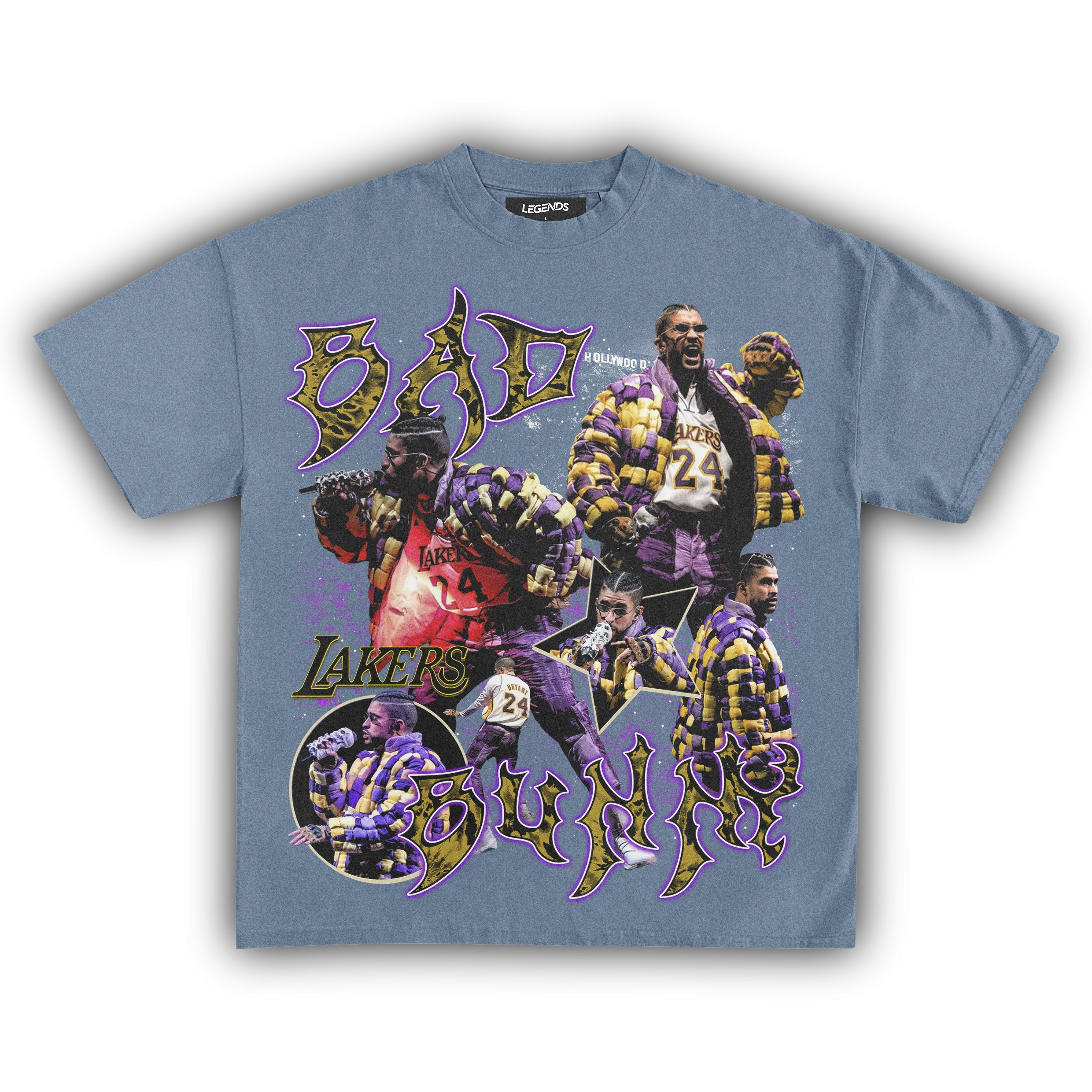 BAD BUNNY LAKERS TEE