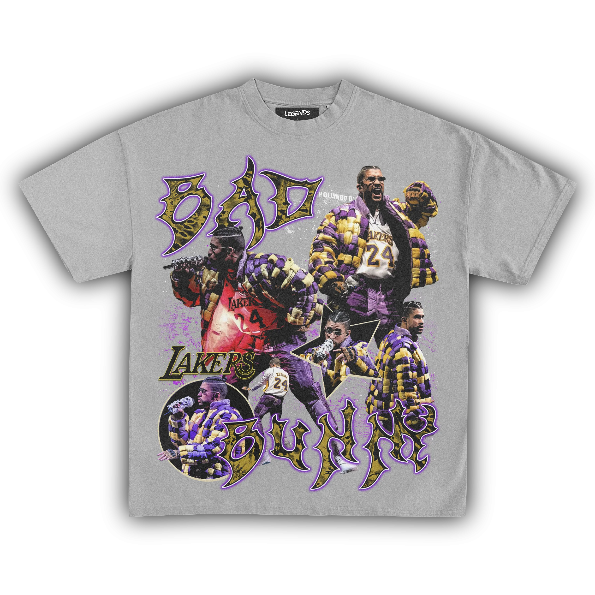 BAD BUNNY LAKERS TEE