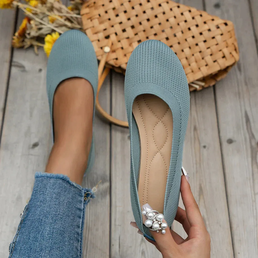 B&S | Orthopaedic & Breathable Flat Loafers for Women – Comfortable Sandals for All-Day Wear