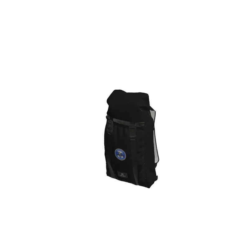 Basketball Dual Strap Black Dual Strap Backpack. (x 6)
