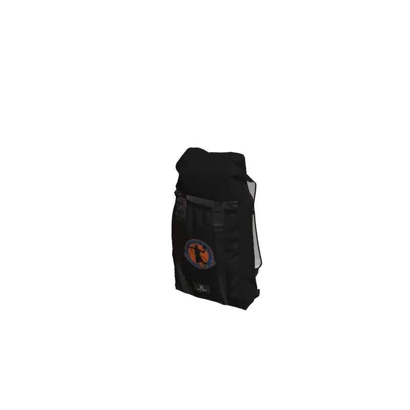 Basketball Dual Strap Black Dual Strap Backpack. (x 6)