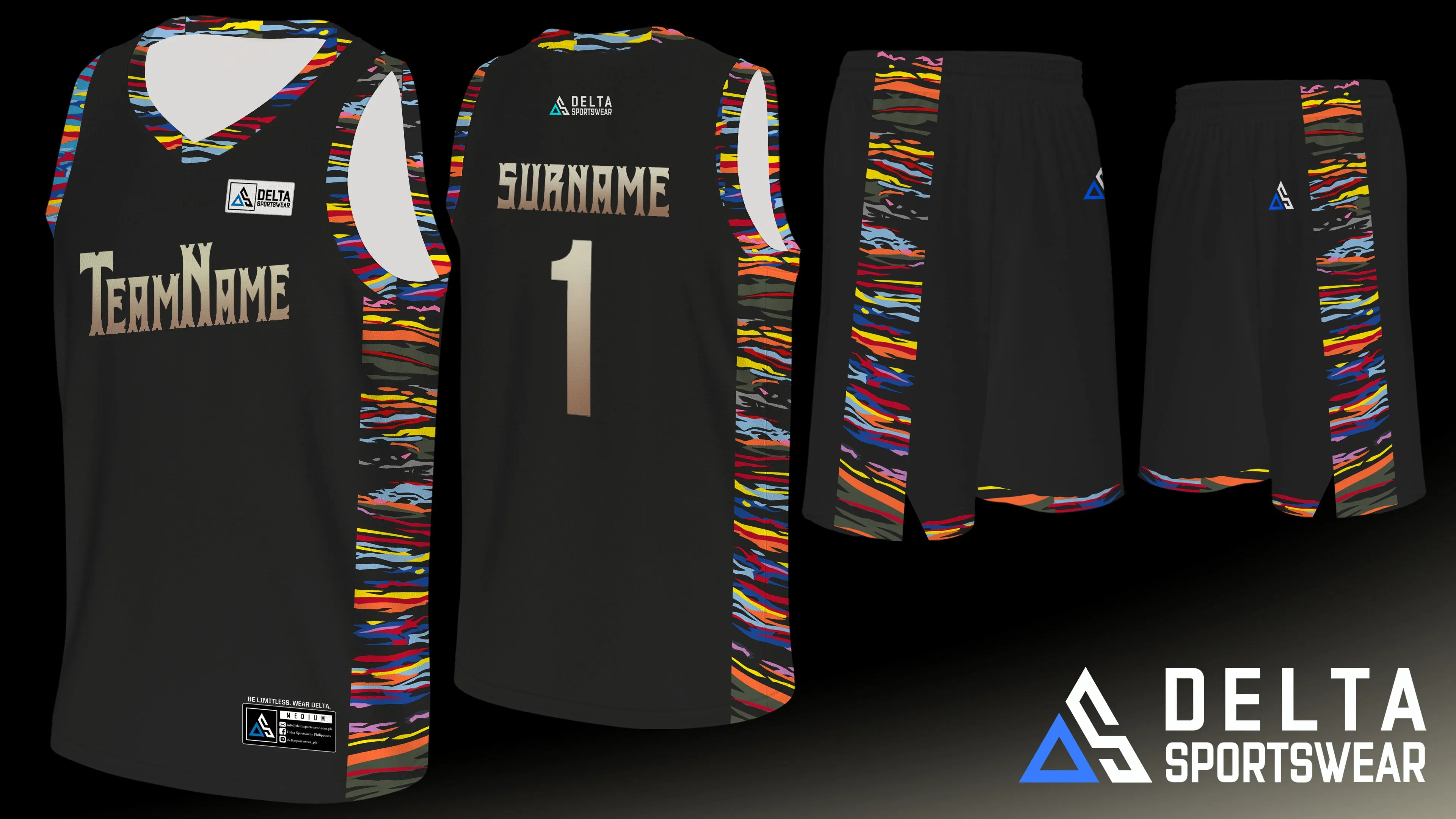 Basketball Jersey Set (Code: PRE-1003)
