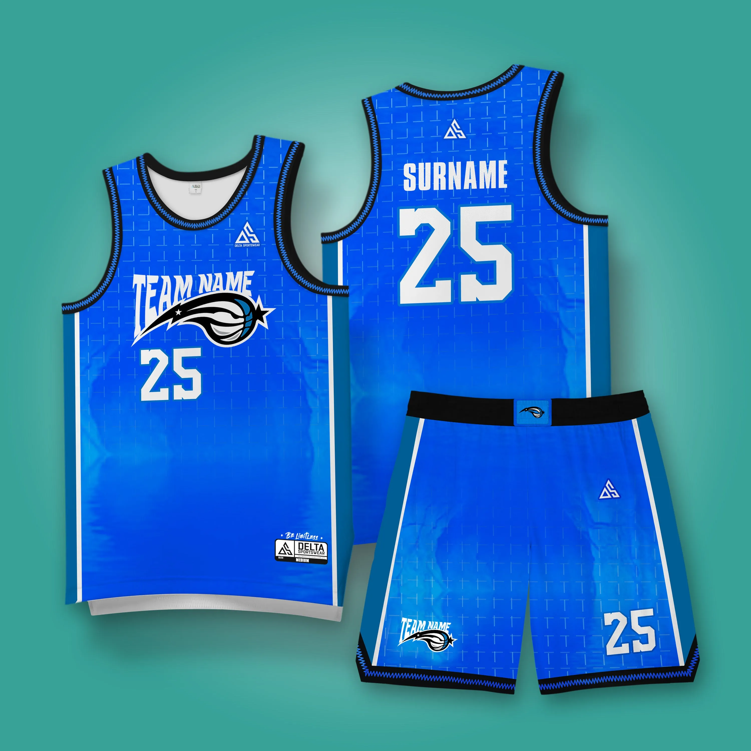 Basketball Jersey Set (Code: PRE-1156)