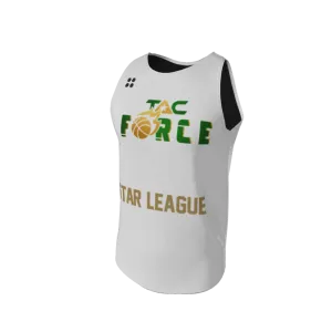 Basketball LiteOneX - White & Black Jersey LiteOneX Jersey. (x 6)
