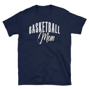 Basketball Mom T Shirt Navy Basketball Tee Gift All Sizes Including Plus Size Basketball Mum T Shirt