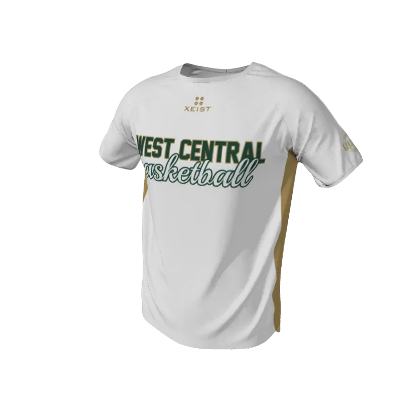 Basketball Stripe Short Sleeve Shooting Shirt. (x 70)