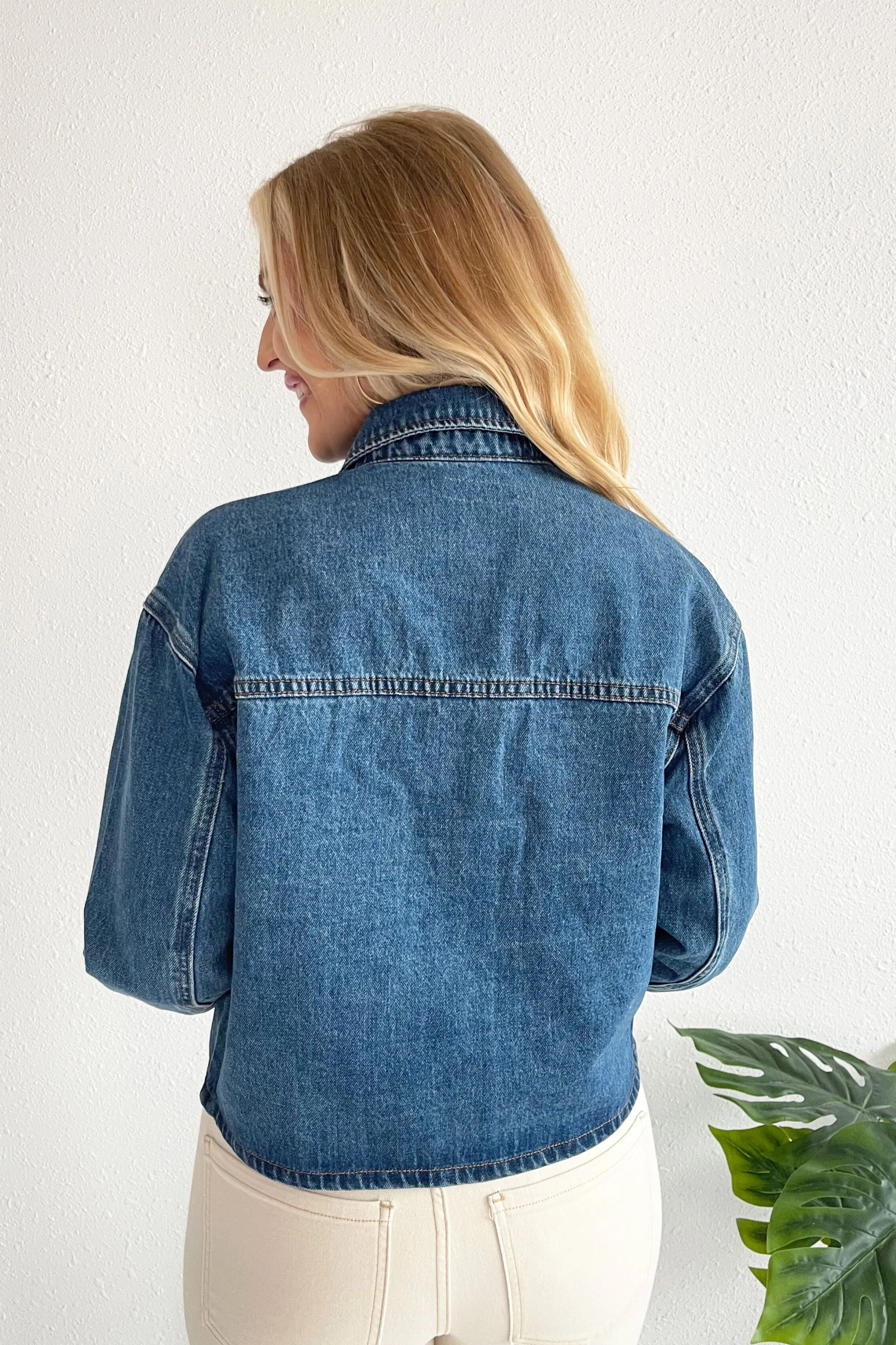 Billie Crop Jacket Western Yokes