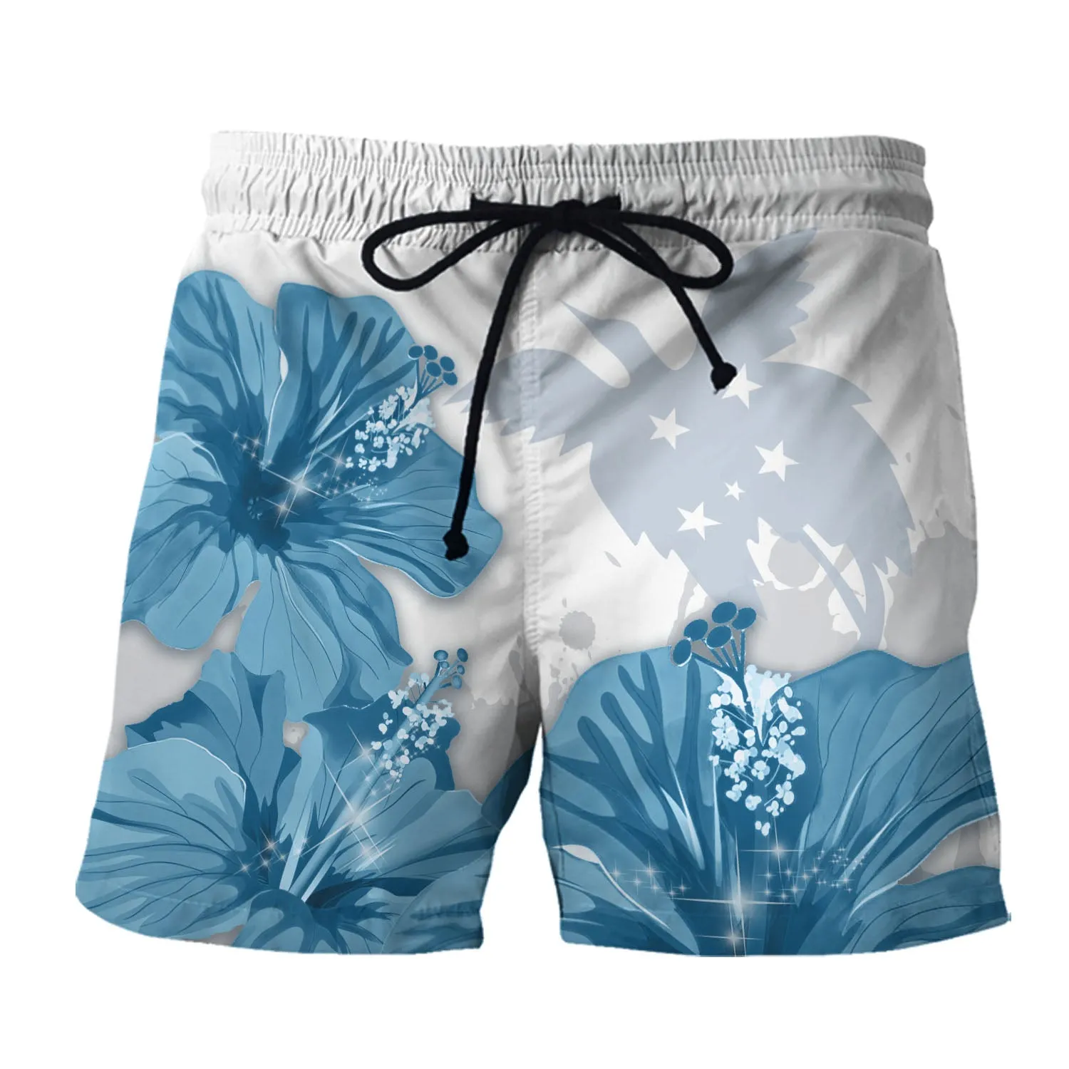 Blue Bird Turtle - 3D Hawaiian Men's