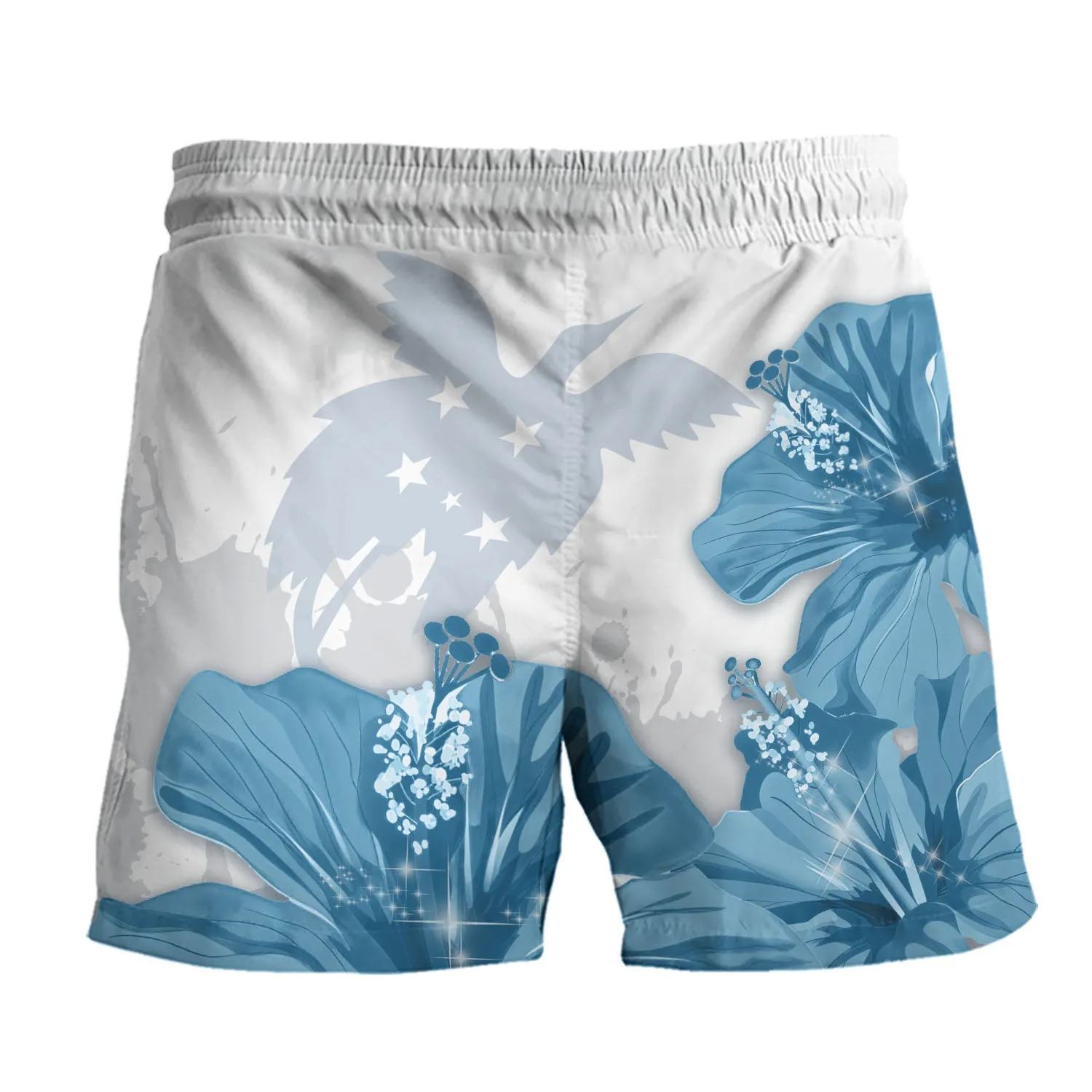 Blue Bird Turtle - 3D Hawaiian Men's