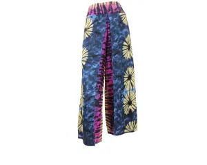 Bohemian Pants/Wide Leg Pants/Tie Dye Pants/Yoga Wrap Pants/Harem Pants Women/Beach pants/Pajama pants/Harem Pants/Lounge Pants/Hippie Pants