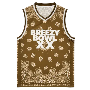 BREEZY BOWL XX BANDANA BASKETBALL JERSEY