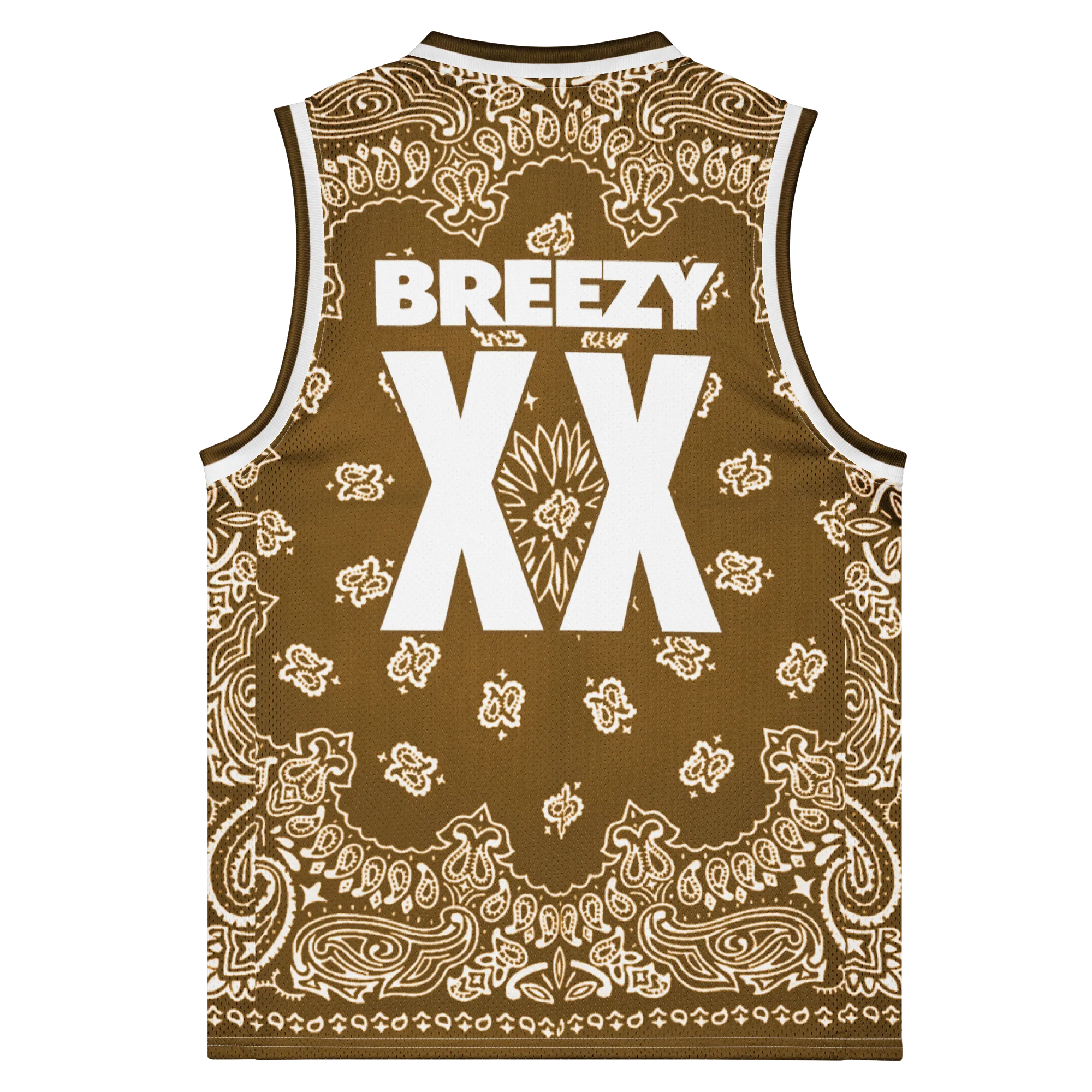 BREEZY BOWL XX BANDANA BASKETBALL JERSEY