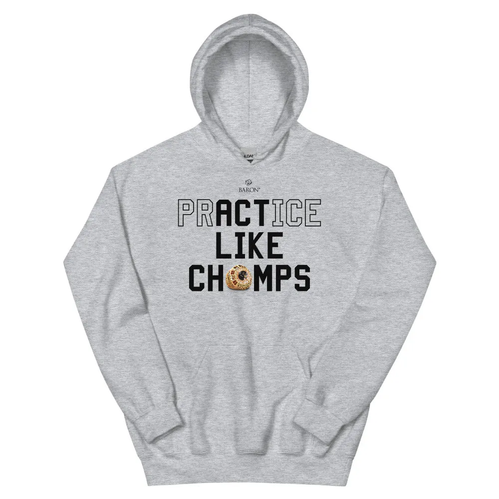 Burlingame High School Boys Basketball 2022 Championship Hoodie - Design 2.4.A (GOLD)