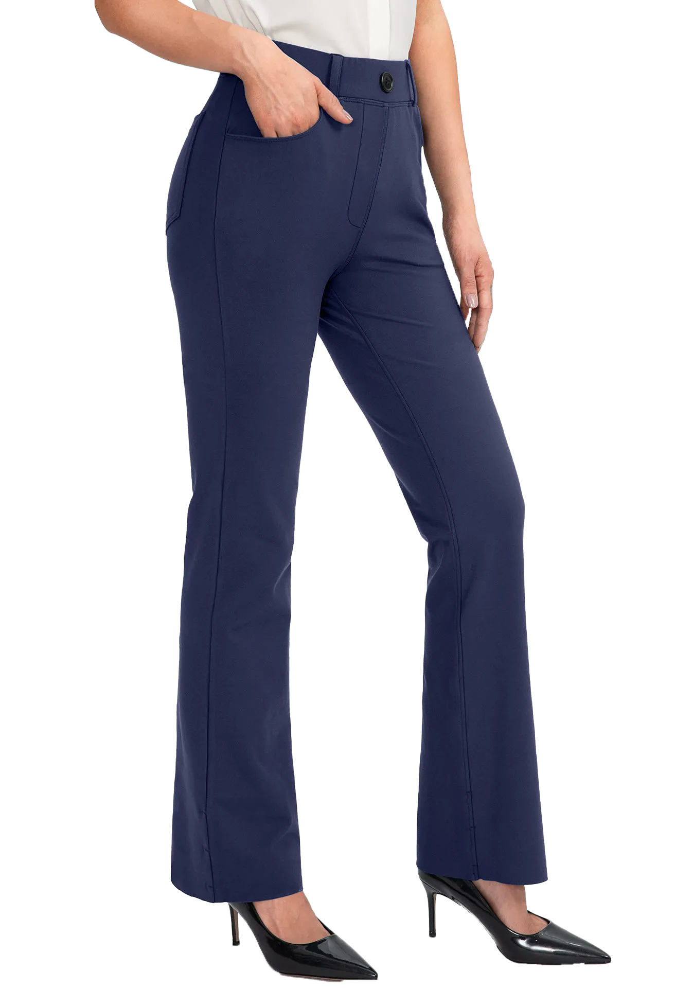 Business straight-leg pants-D175 | Inspanda