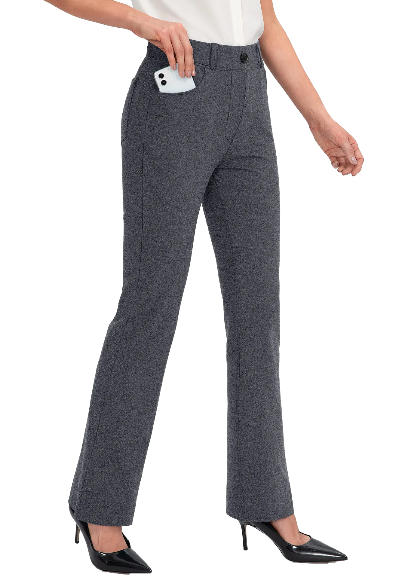Business straight-leg pants-D175 | Inspanda