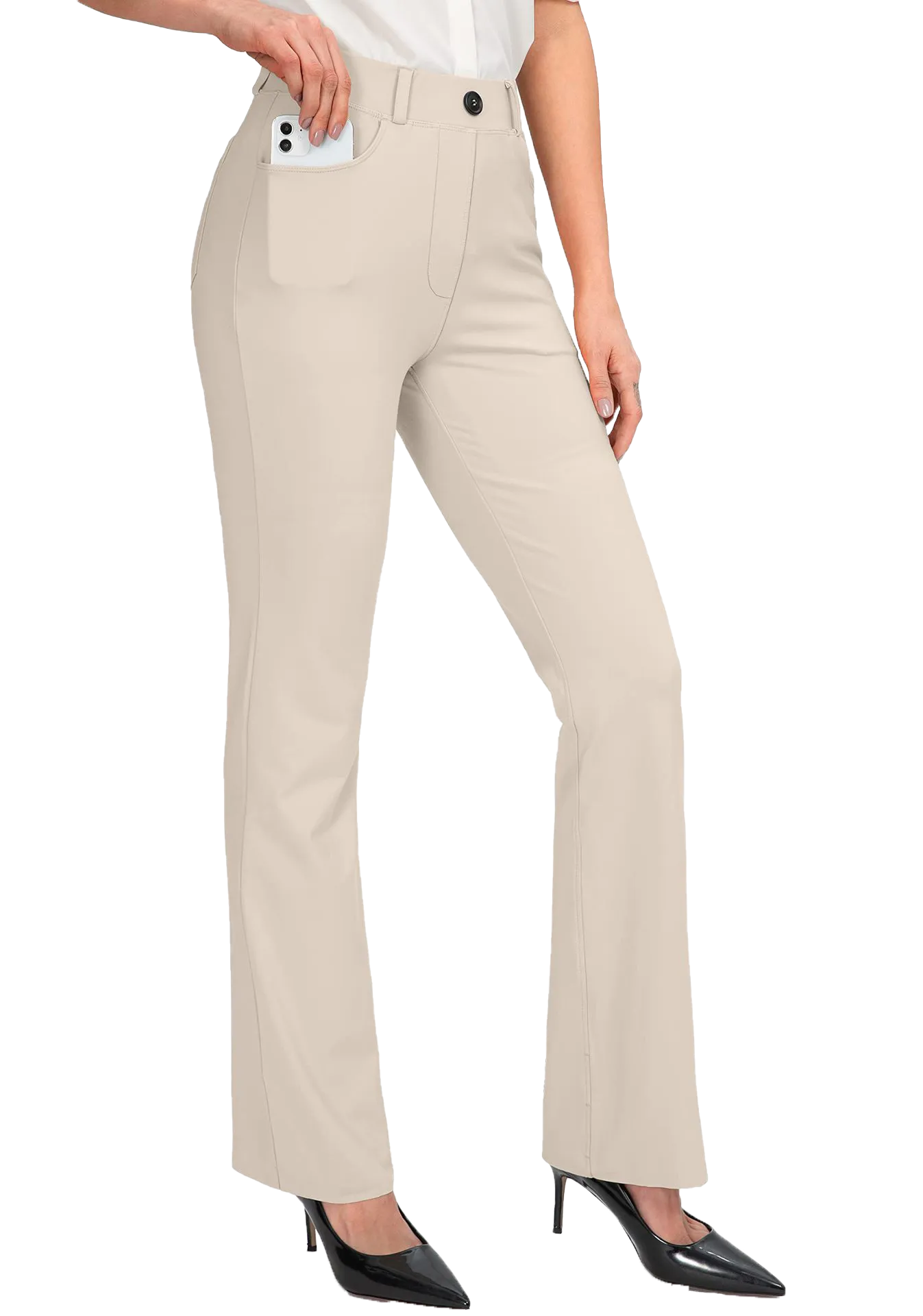 Business straight-leg pants-D175 | Inspanda