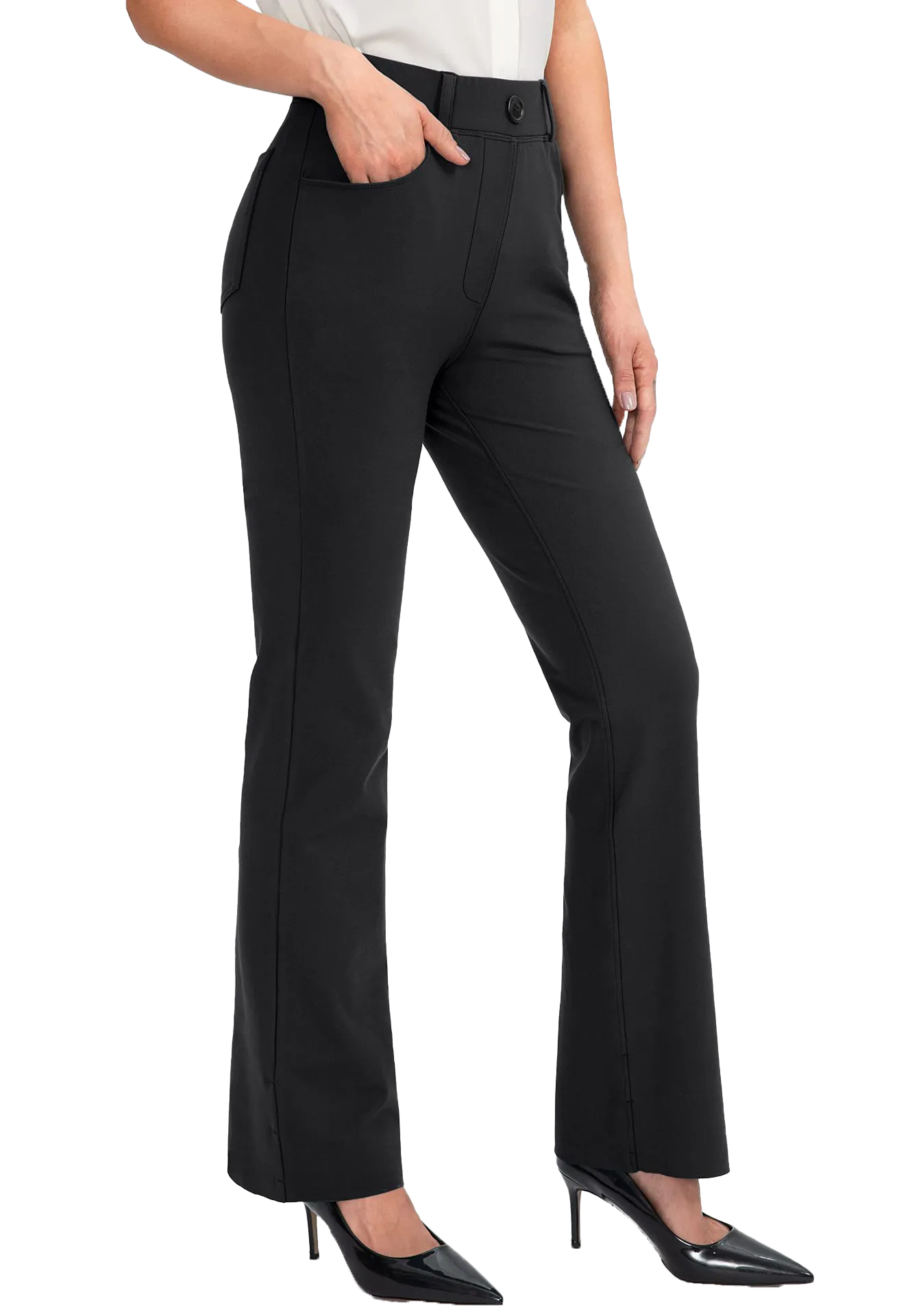 Business straight-leg pants-D175 | Inspanda